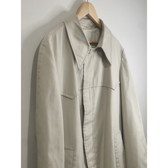 Vintage London‎ Fog Maincoats Men’s Trench coat MADE IN USA Sz 44 Long - Picture 7 of 12